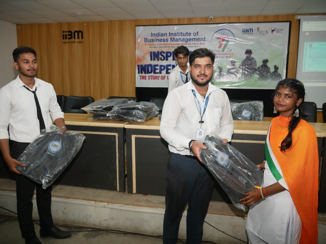 IIBM Celebrates Independence Day 2024 with Patriotism and Community Spirit